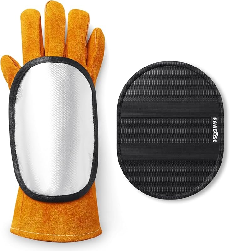 Heat Resistant Welding Hand Shield Deflector with Adjustable Wrist Pro