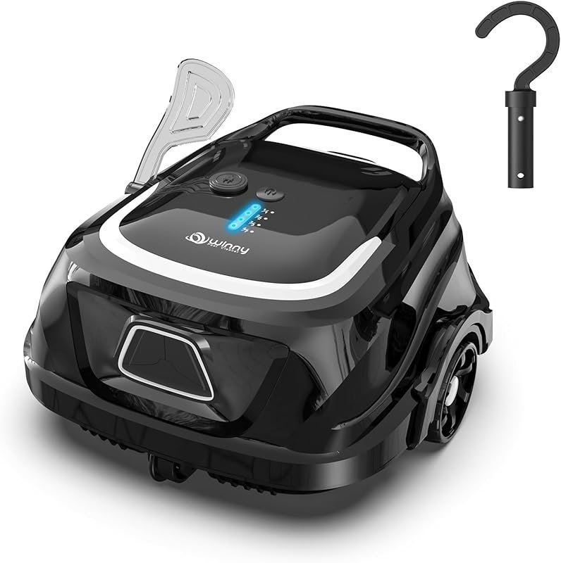 A1 Robotic Pool Vacuum: Above Ground Flat Pools, 120-Min Runtime, 2.5h