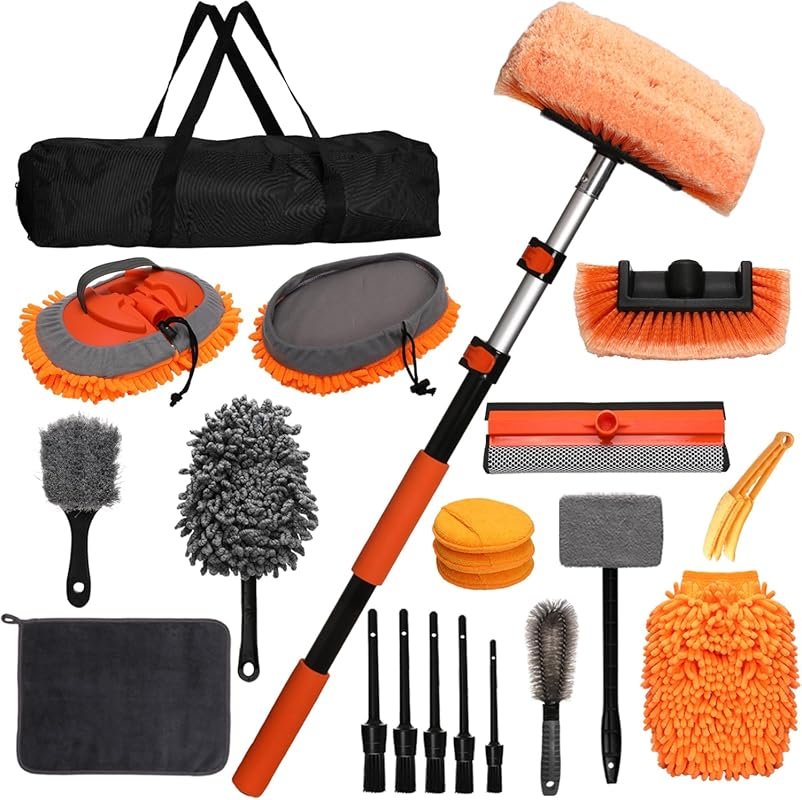 21-Piece Car Wash Kit with 60