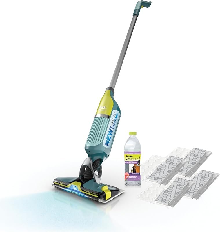 Shark VACMOP Cordless Hard Floor Cleaner Vacuum Spray Mop, Powerful Su