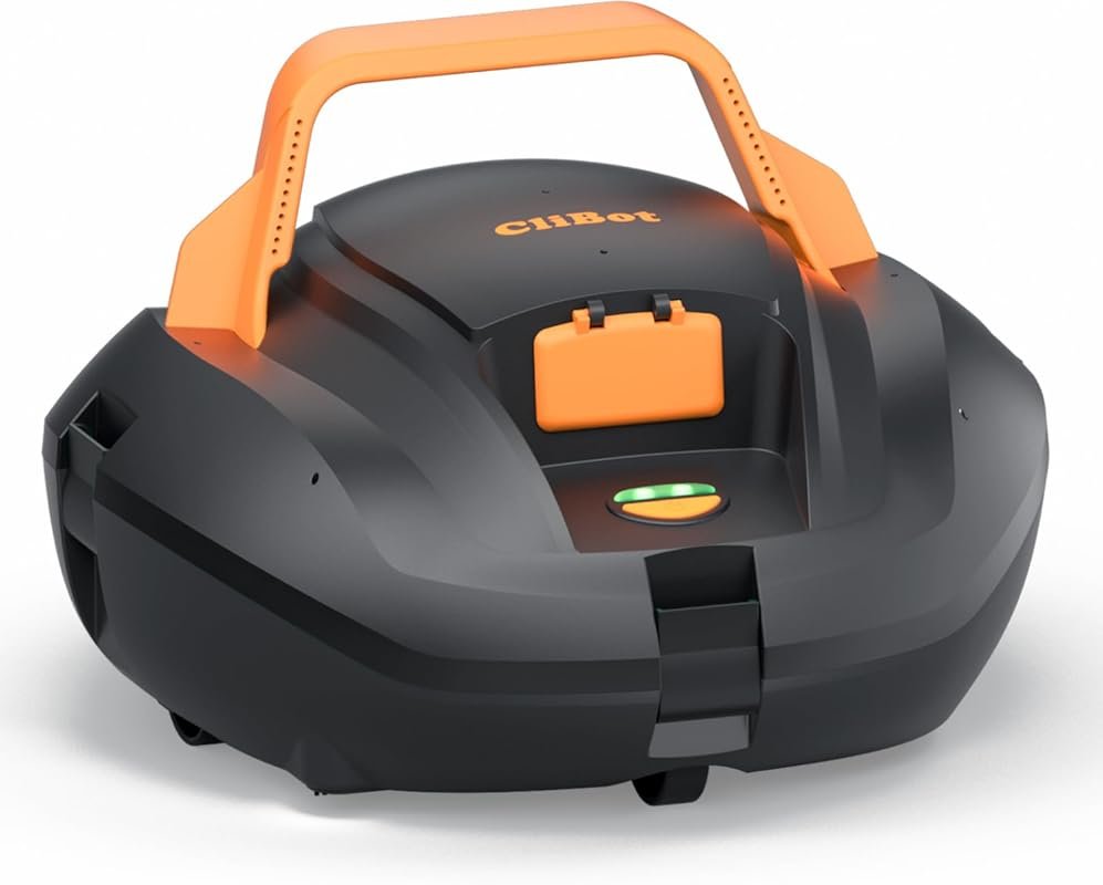 CliBot 2026 Upgrade Cordless Automatic Pool Vacuum: Dual-Motor, 120-Mi