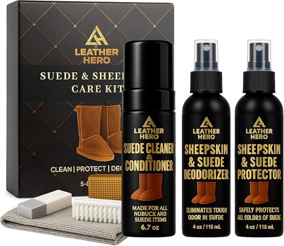 Leather Hero Suede & Sheepskin Cleaning Kit – Compatible with UGG Boot