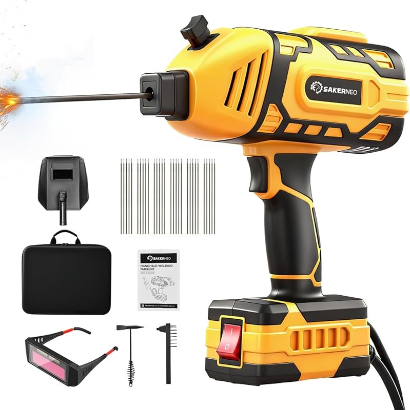 110V Handheld Welding Machine IGBT Inverter 5-Level Current 20-120A Co