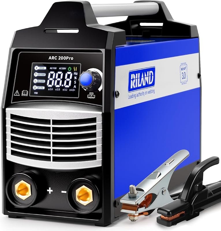RILAND ARC 200Pro Stick Welder with 2026 Newest Large LED Display, ARC