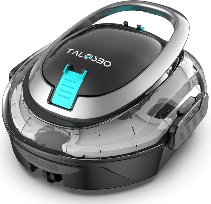 TALOSBO S2 cordless robotic pool cleaner: dual-layer filtration, 90-mi