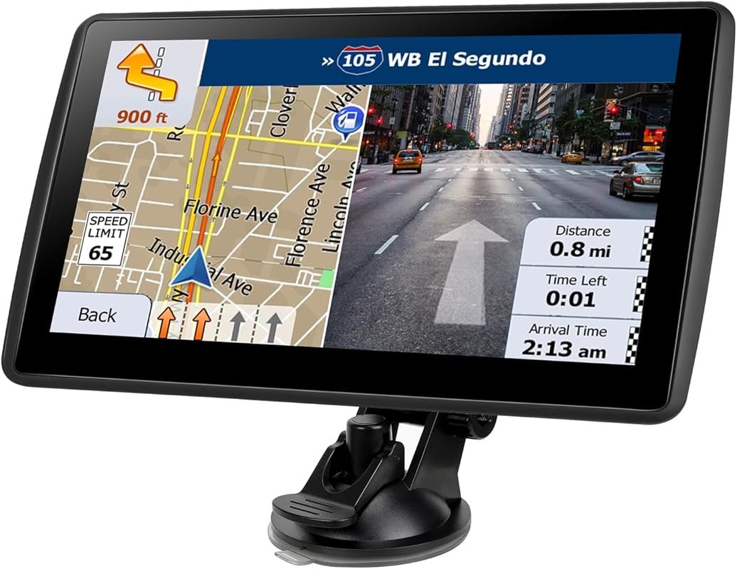 7-inch GPS Navigator for Car Truck RV – 2026 Maps, Free Updates, Touch