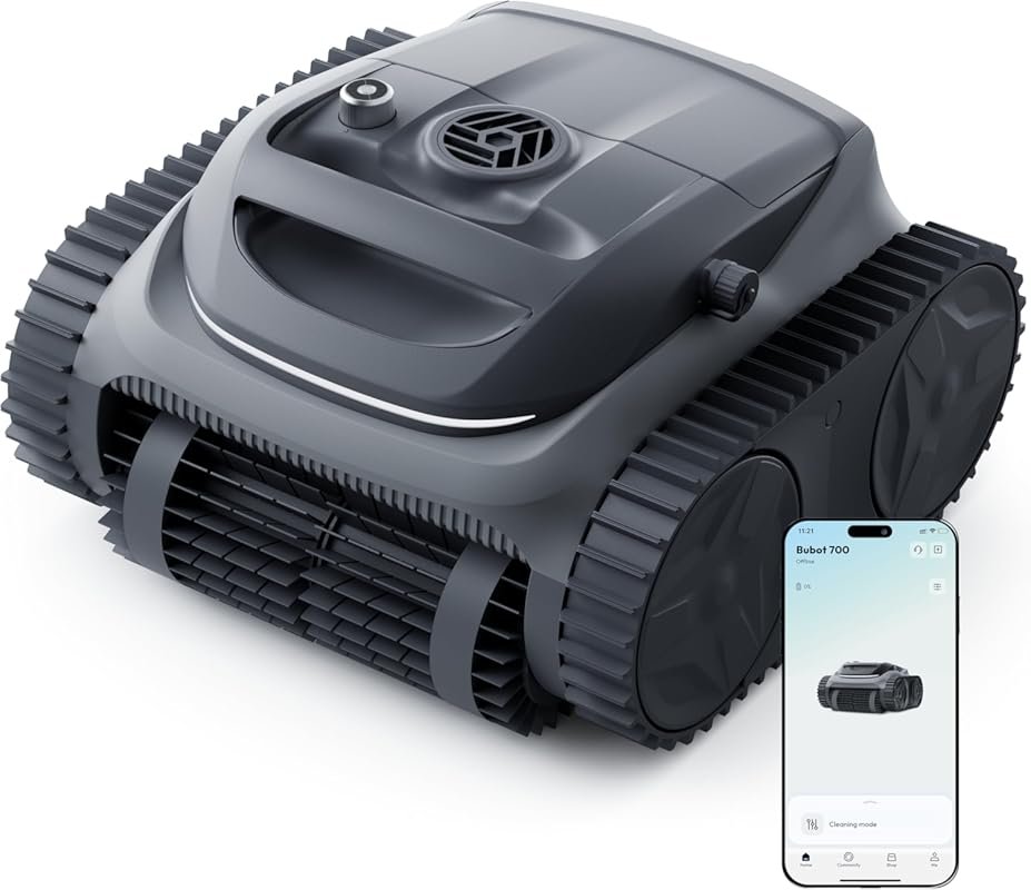 Bubot 700 Cordless Robotic Pool Cleaner for inground pools up to 861 S