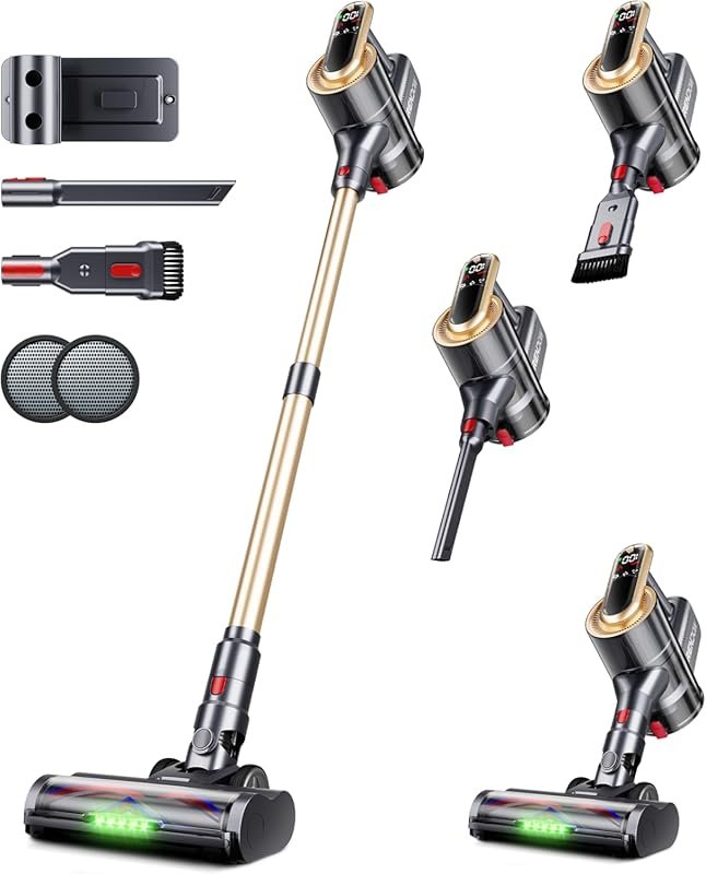 RENDOW 550W Vacuum: 45Kpa, 65Min Runtime, Self-Standing, LED Display, 