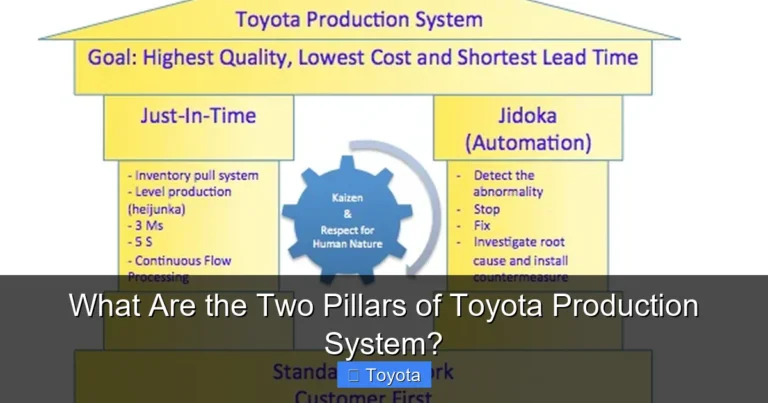 What Are the Two Pillars of Toyota Production System?