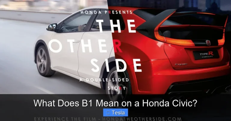 What Does B1 Mean on a Honda Civic?