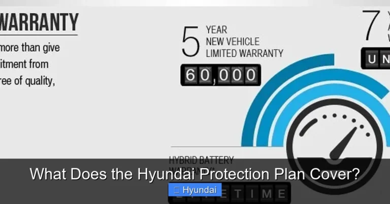 What Does the Hyundai Protection Plan Cover?