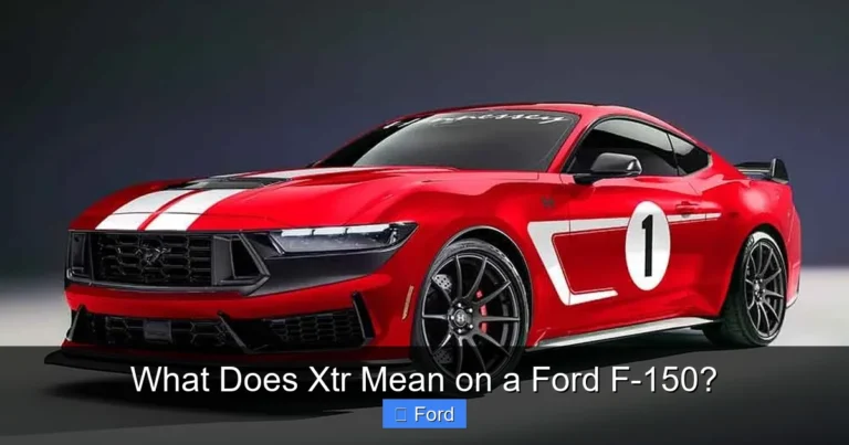 What Does Xtr Mean on a Ford F-150?