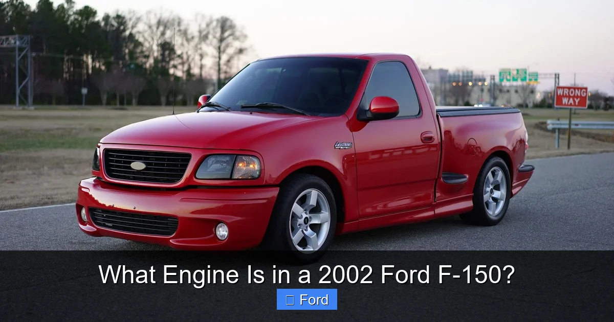 What Engine Is in a 2002 Ford F-150?