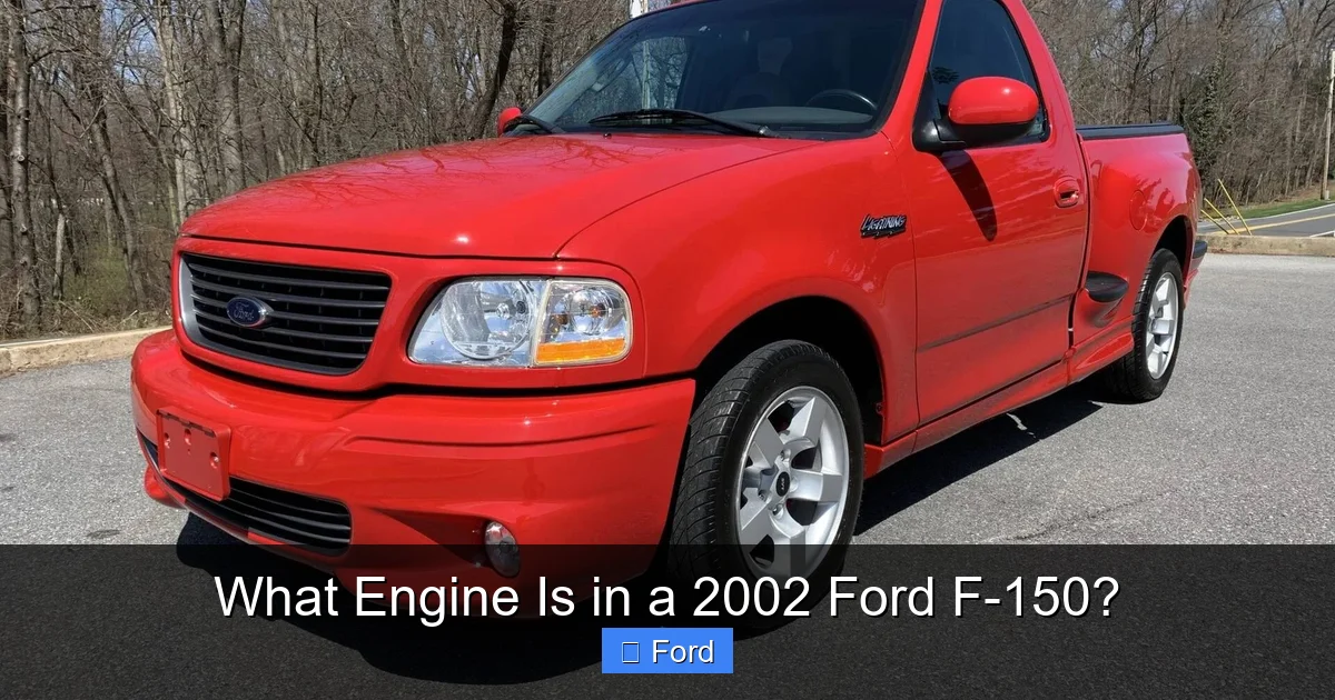What Engine Is in a 2002 Ford F-150?