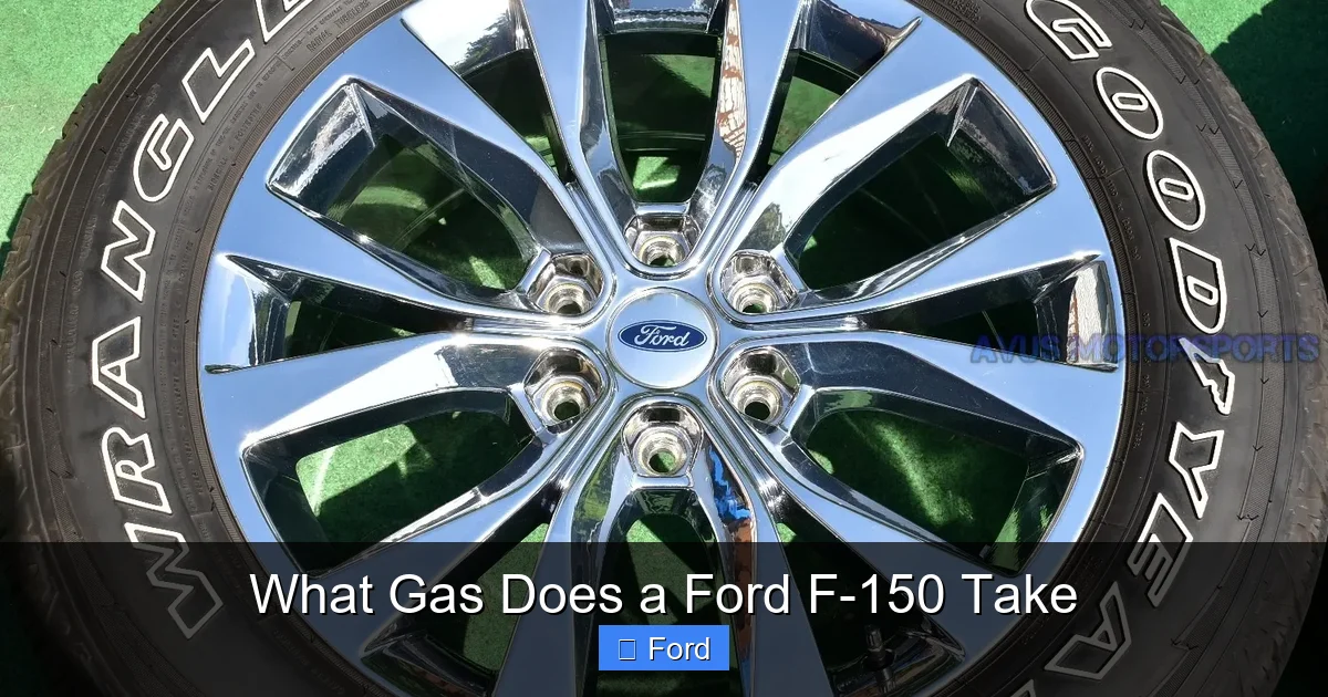 What Gas Does a Ford F-150 Take