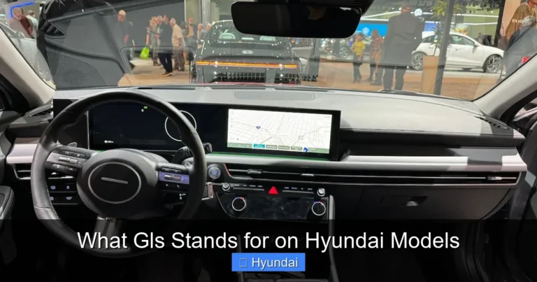 What Gls Stands for on Hyundai Models