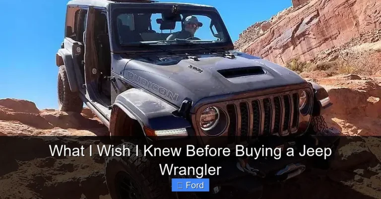 What I Wish I Knew Before Buying a Jeep Wrangler