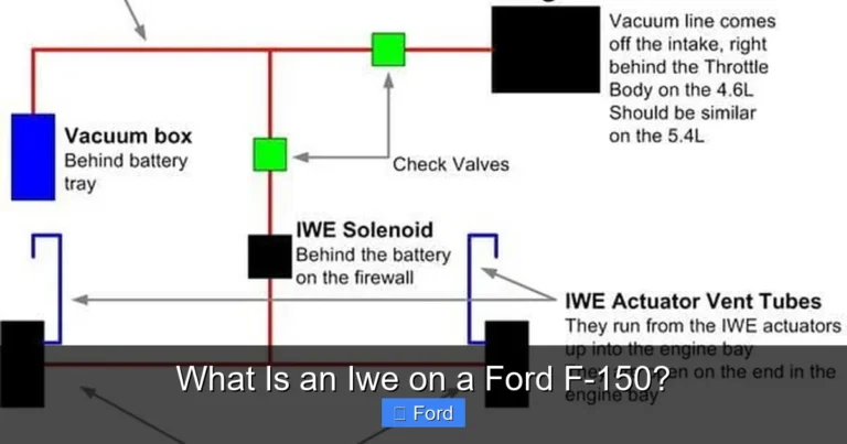 What Is an Iwe on a Ford F-150?