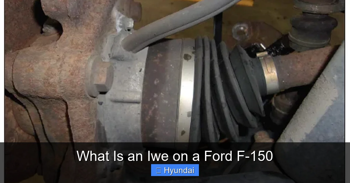 What Is an Iwe on a Ford F-150