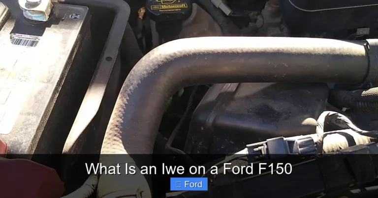 What Is an Iwe on a Ford F150