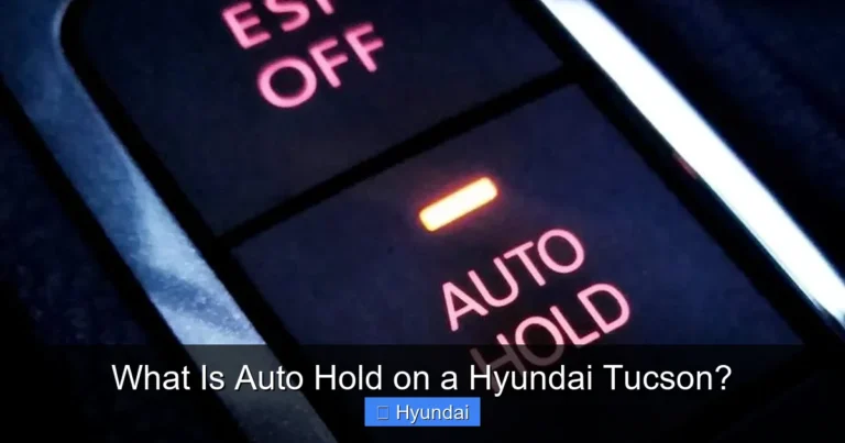 What Is Auto Hold on a Hyundai Tucson?
