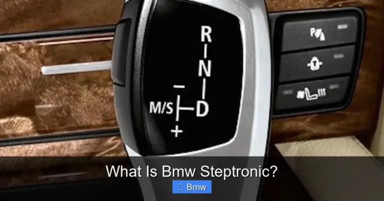 What Is Bmw Steptronic?