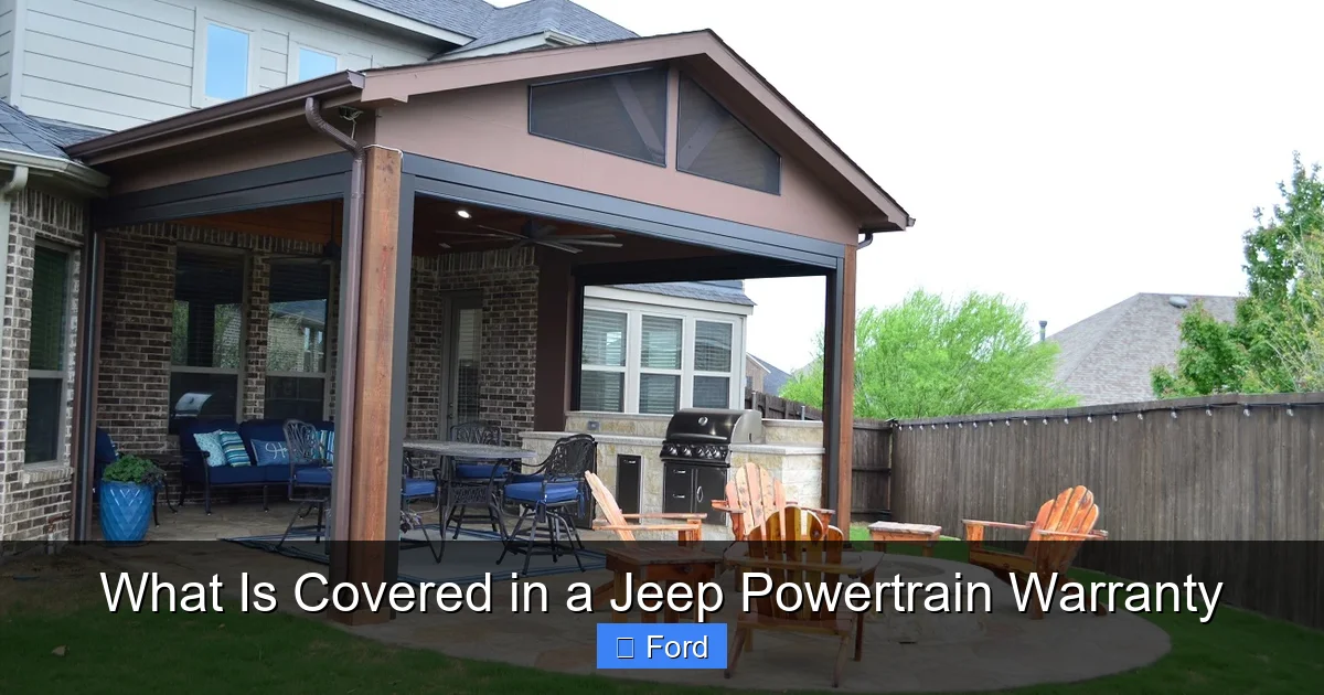 What Is Covered in a Jeep Powertrain Warranty