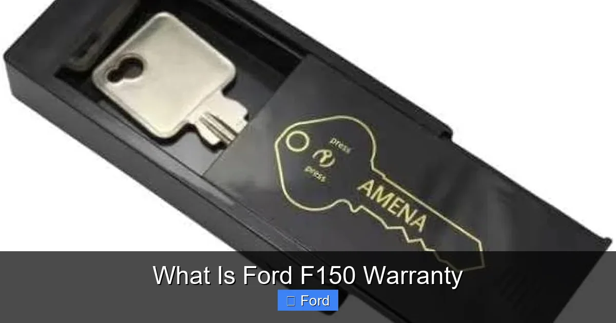 What Is Ford F150 Warranty