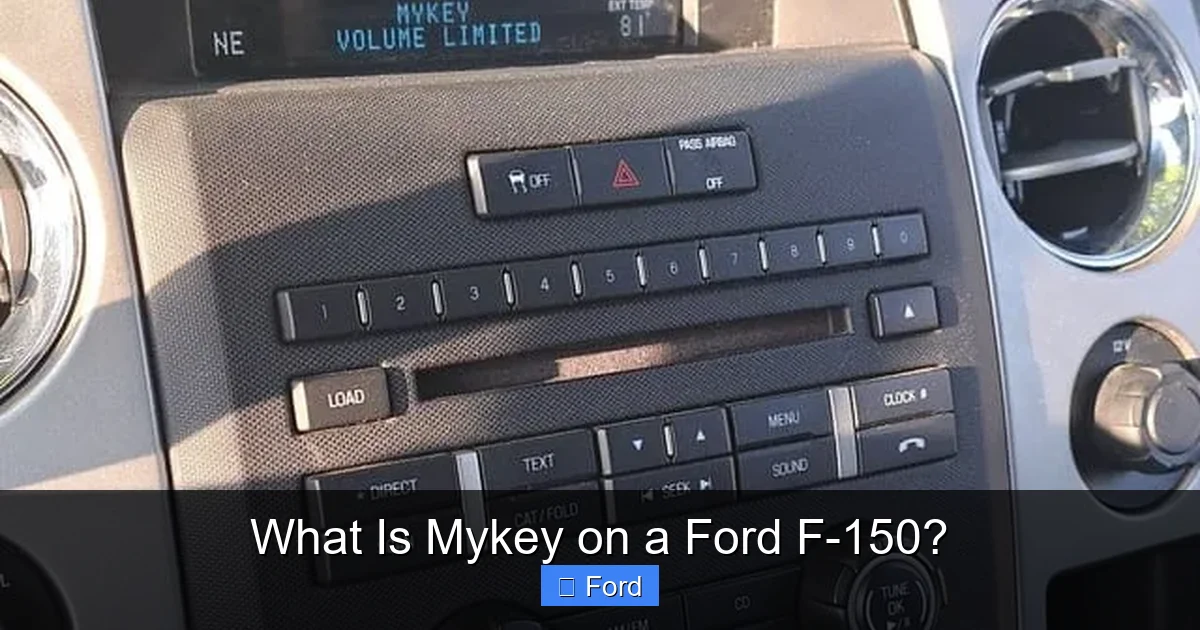 What Is Mykey on a Ford F-150?