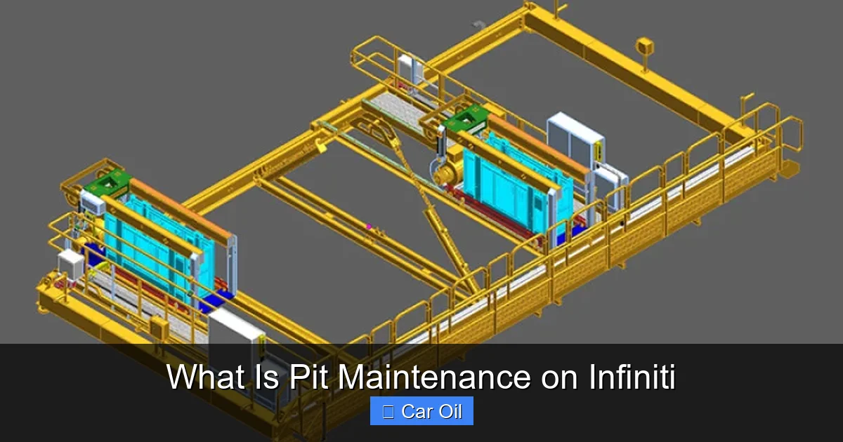 What Is Pit Maintenance on Infiniti
