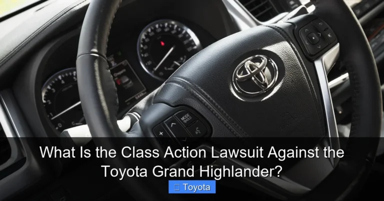 What Is the Class Action Lawsuit Against the Toyota Grand Highlander?