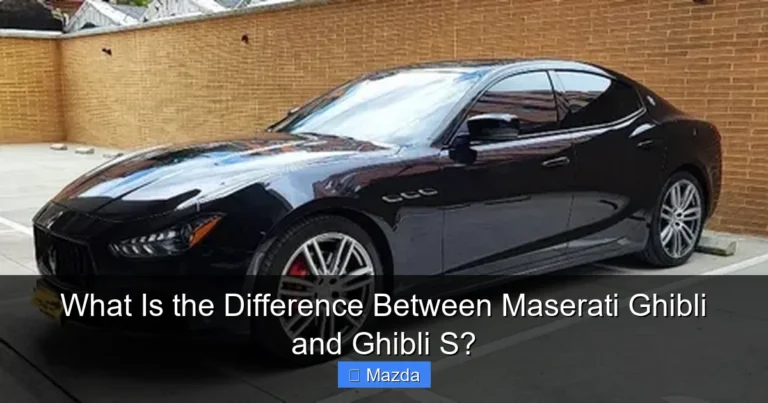 What Is the Difference Between Maserati Ghibli and Ghibli S?