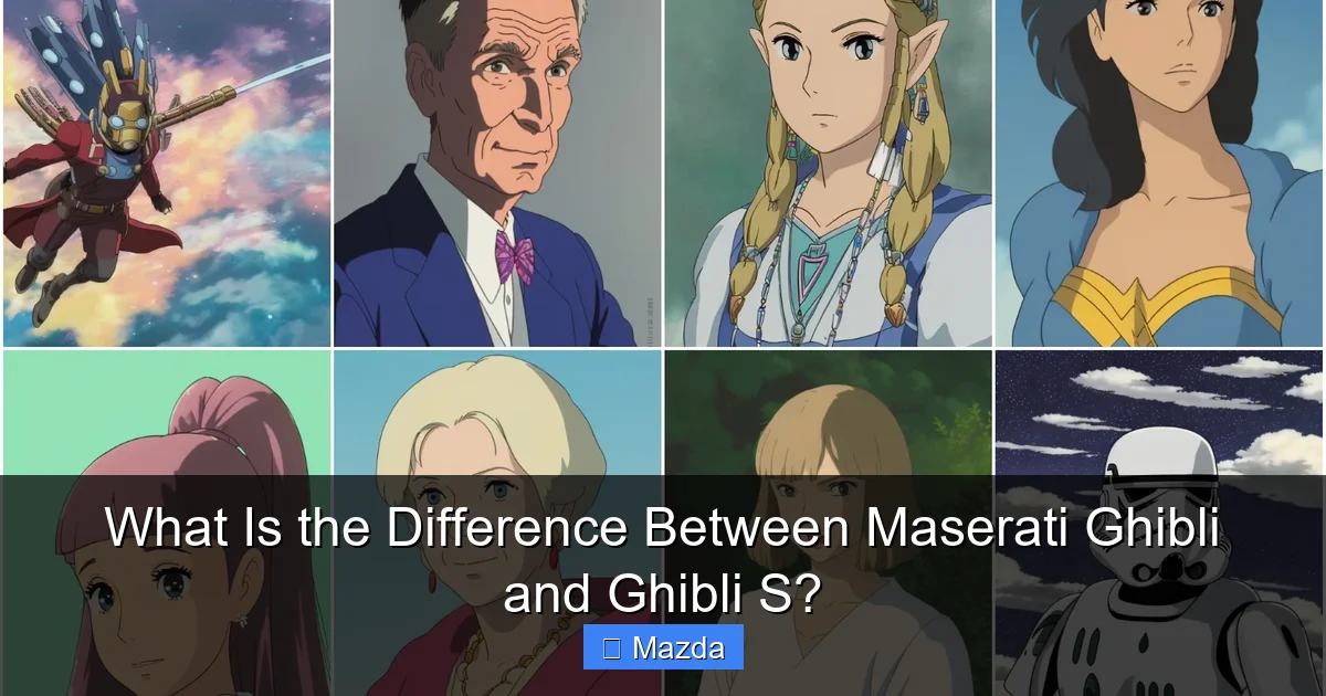 What Is the Difference Between Maserati Ghibli and Ghibli S?