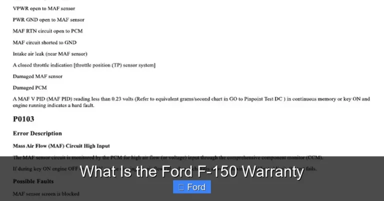 What Is the Ford F-150 Warranty