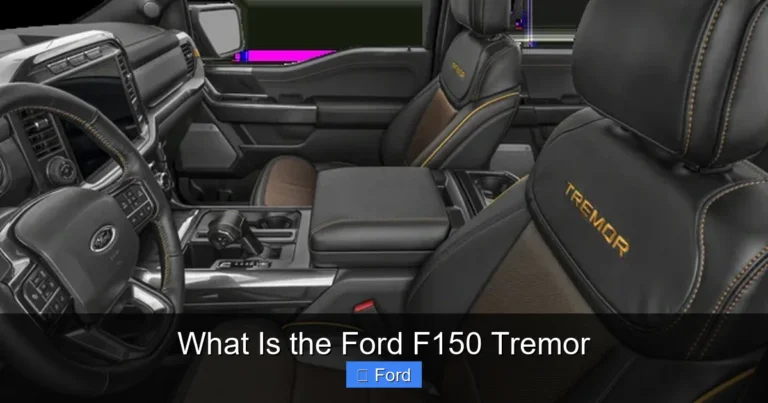 What Is the Ford F150 Tremor