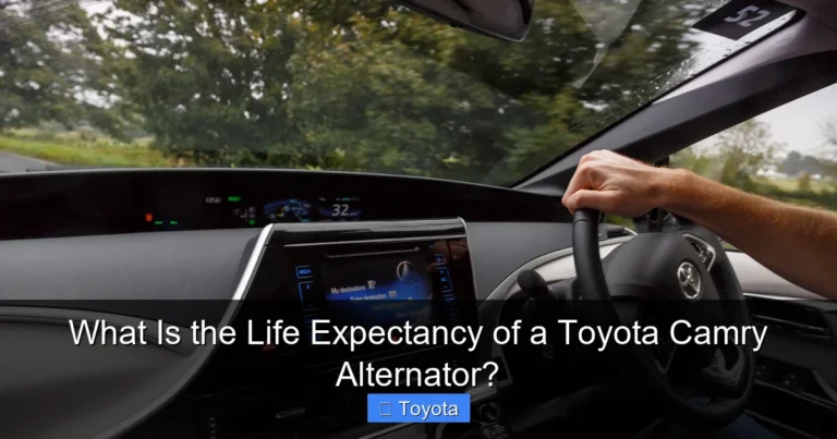 What Is the Life Expectancy of a Toyota Camry Alternator?