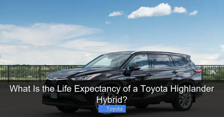 What Is the Life Expectancy of a Toyota Highlander Hybrid?