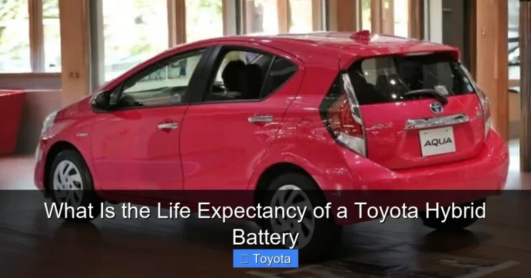 What Is the Life Expectancy of a Toyota Hybrid Battery