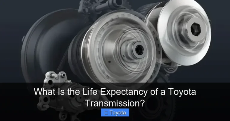 What Is the Life Expectancy of a Toyota Transmission?