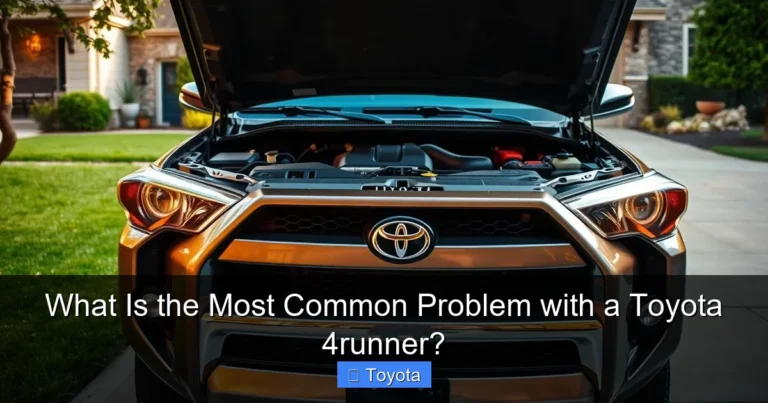 What Is the Most Common Problem with a Toyota 4runner?
