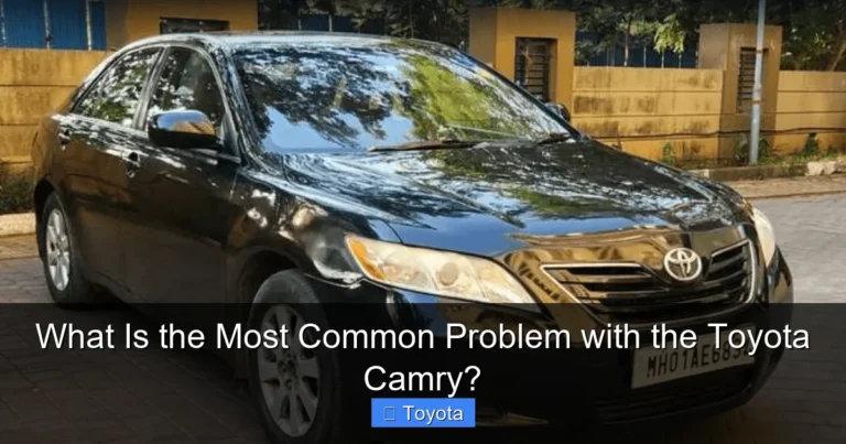 What Is the Most Common Problem with the Toyota Camry?
