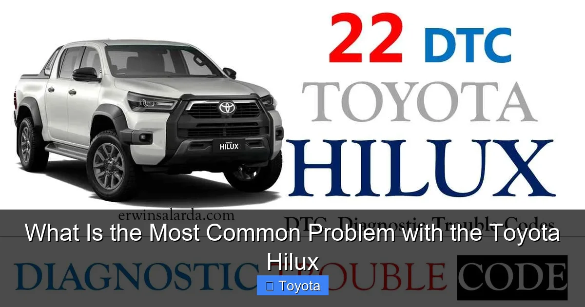 What Is the Most Common Problem with the Toyota Hilux