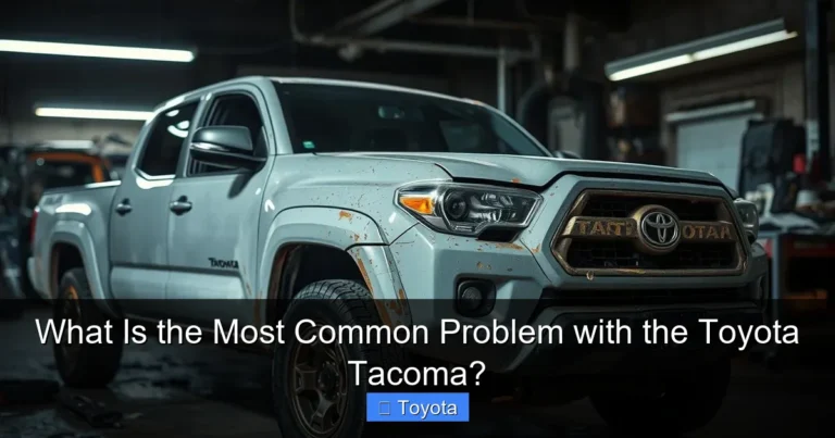 What Is the Most Common Problem with the Toyota Tacoma?