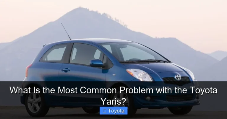 What Is the Most Common Problem with the Toyota Yaris?