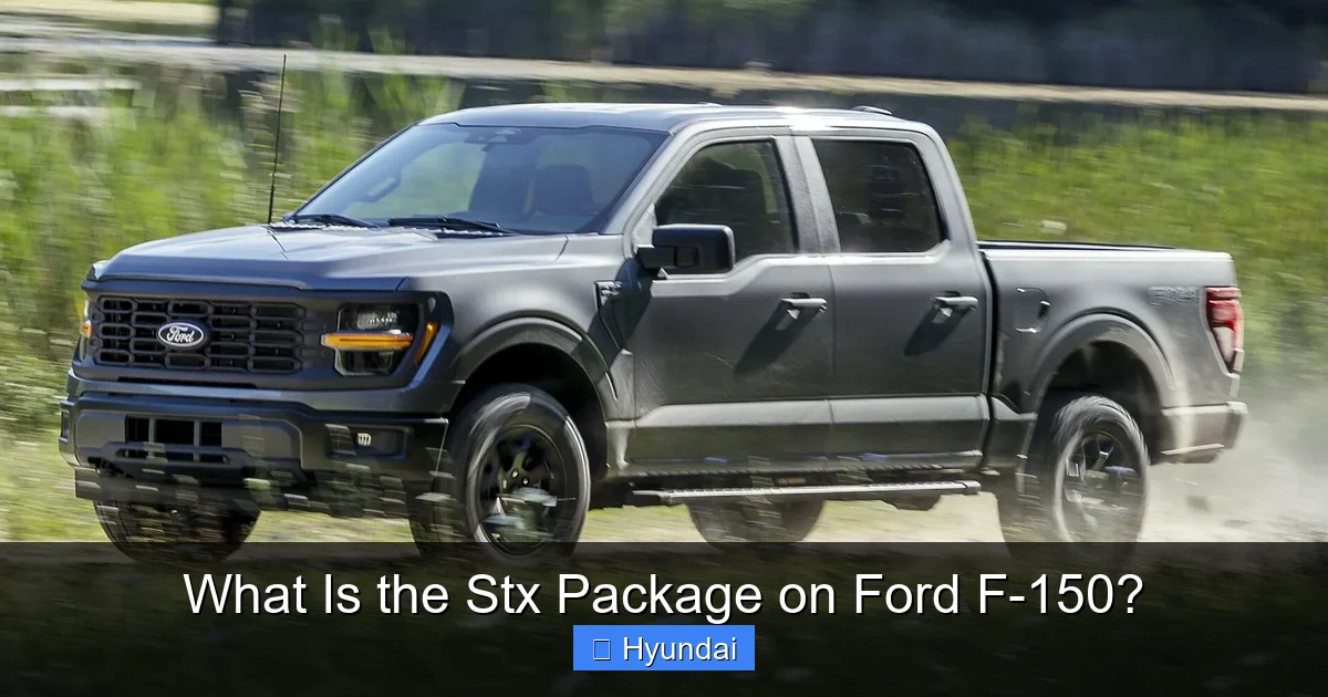 What Is the Stx Package on Ford F-150?