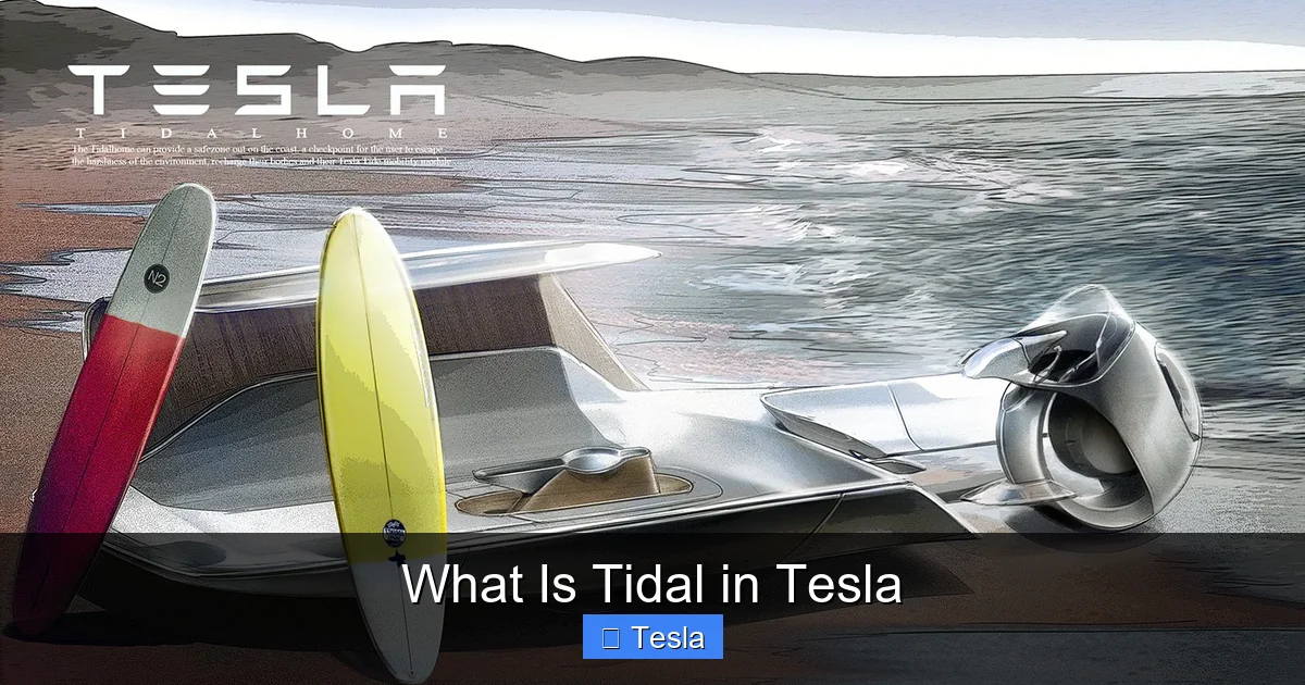 What Is Tidal in Tesla
