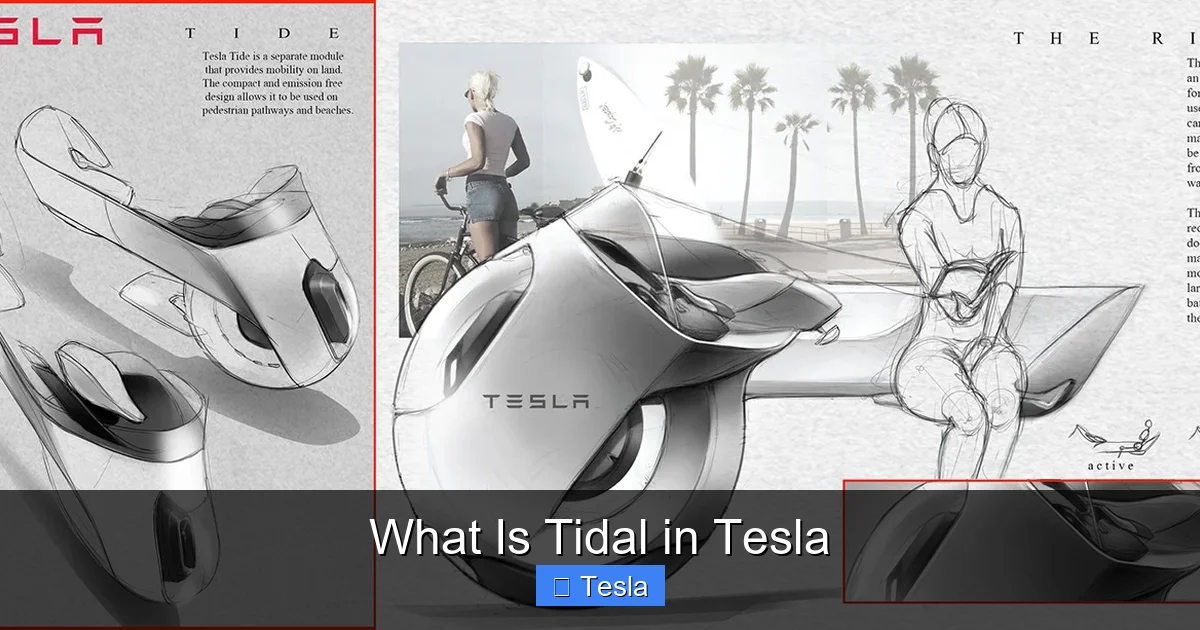 What Is Tidal in Tesla