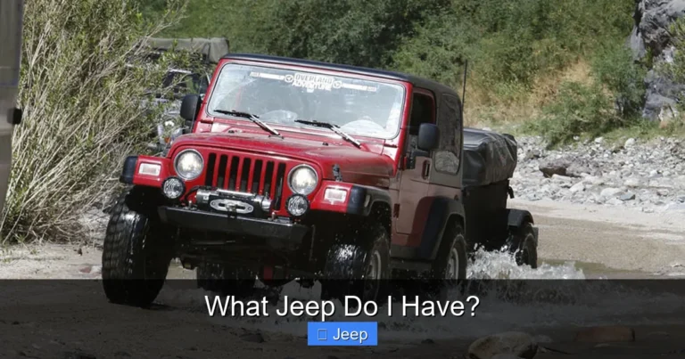 What Jeep Do I Have?