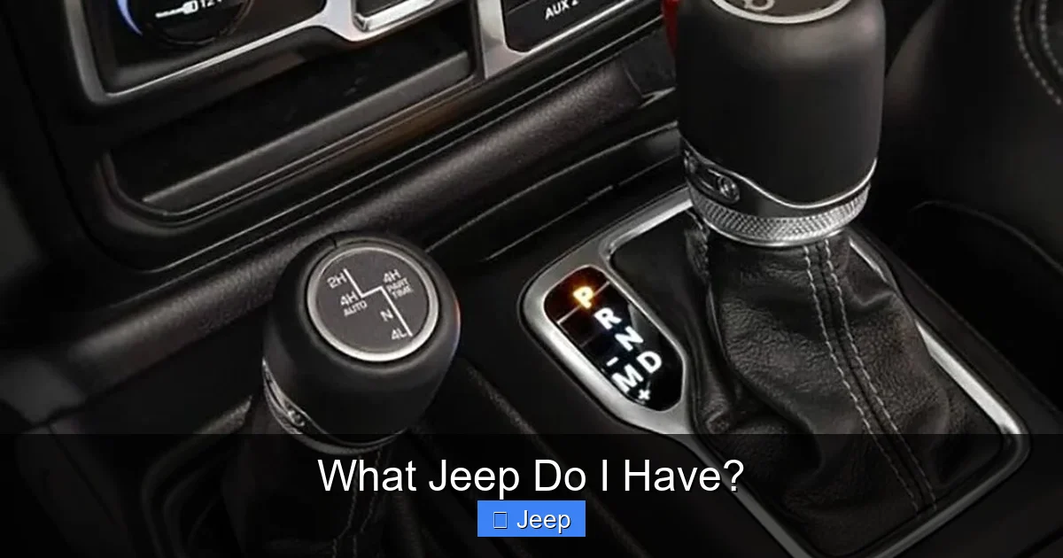What Jeep Do I Have?