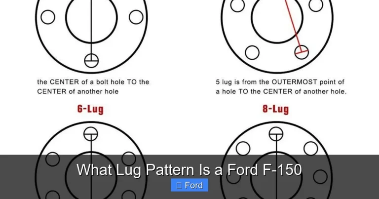 What Lug Pattern Is a Ford F-150
